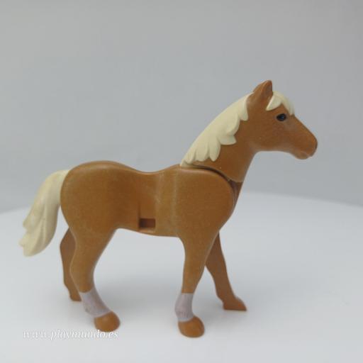 PLAYMOBIL CABALLO MARRON mod0599