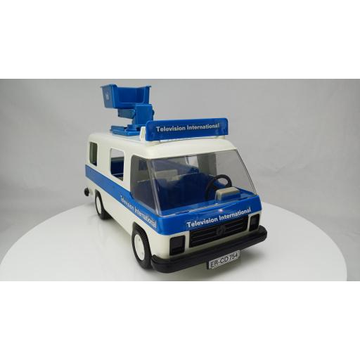 PLAYMOBIL 3468 FURGONETA CON EQUIPO TELEVISION INTERNATIONAL TVI (AÑO 1985 - 1989) [3]