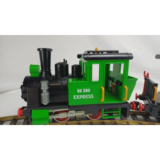 PLAYMOBIL 4005 LOCOMOTORA TREN DE PASAJEROS (AÑO 1995 - 1997) [2]