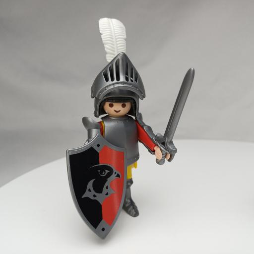 PLAYMOBIL CABALLERO GUERRERO MEDIEVAL MUÑECO CLICK  MOD0961 [1]