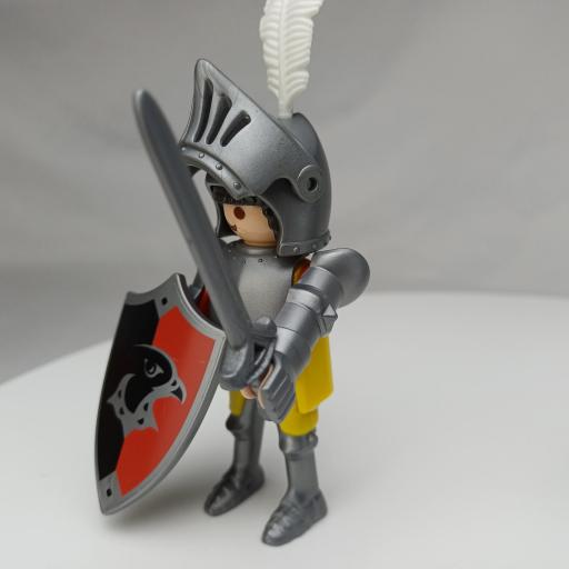 PLAYMOBIL CABALLERO GUERRERO MEDIEVAL MUÑECO CLICK  MOD0961 [0]