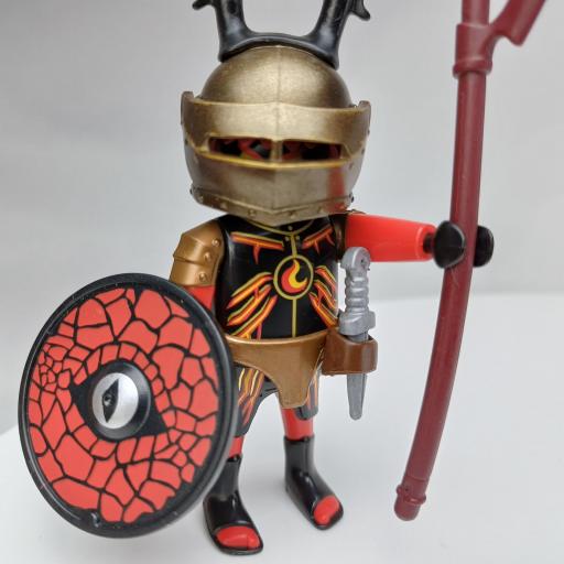 PLAYMOBIL GUERRERO CABALLERO MEDIEVAL MUÑECO CLICK  MOD1020 [1]