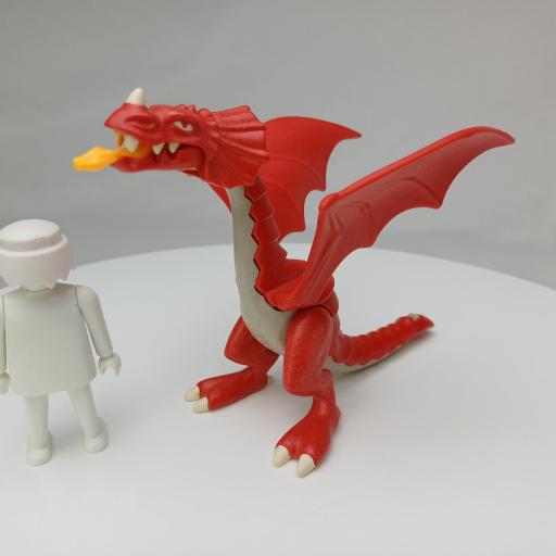 PLAYMOBIL DRAGON ROJO MOD8 [1]