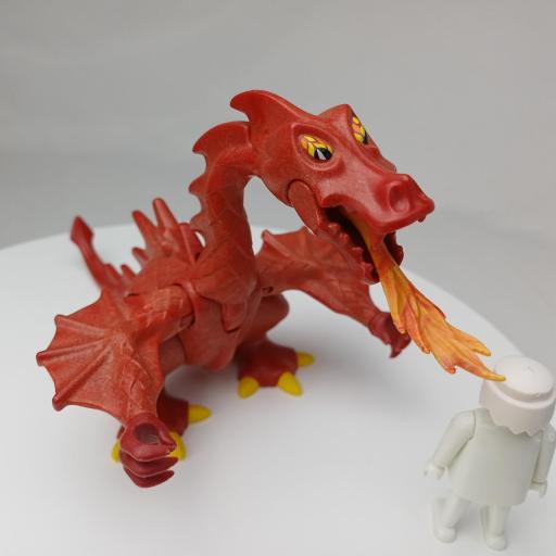 PLAYMOBIL DRAGON ROJO MOD7 [1]
