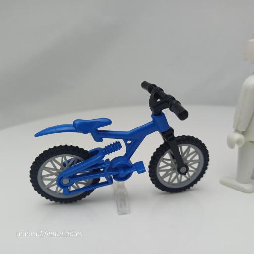 PLAYMOBIL BICICLETA AZUL MOD016 [1]