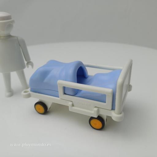 PLAYMOBIL CAMA INFANTIL DE HOSPITAL  [2]