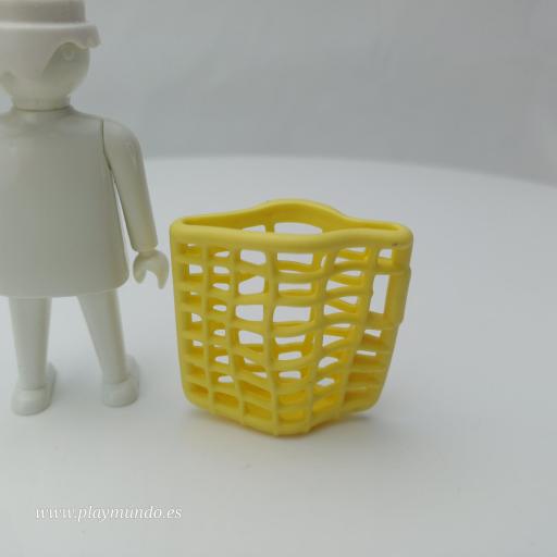 PLAYMOBIL CESTO CESTA RED AMARILLA GRANDE [0]