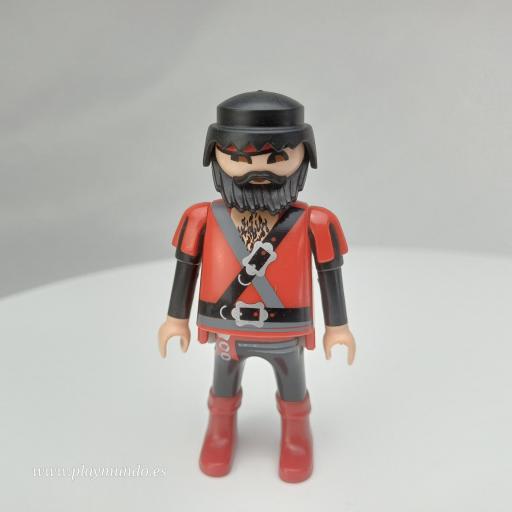 PLAYMOBIL MUÑECO CLICK PERSONAJE MEDIEVAL PIRATA mod601