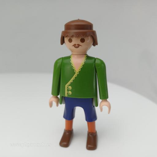 PLAYMOBIL MUÑECO CLICK PERSONAJE MEDIEVAL PIRATA mod602 [0]
