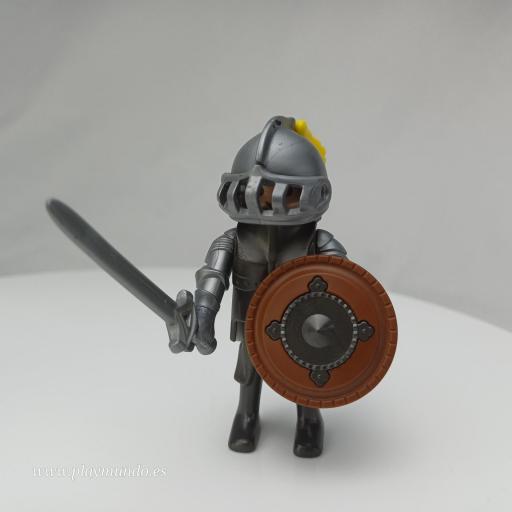 PLAYMOBIL GUERRERO CABALLERO MEDIEVAL MUÑECO CLICK  MOD3008