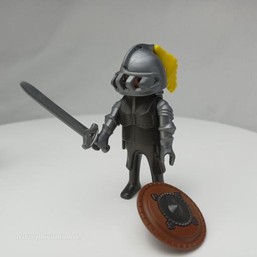 PLAYMOBIL GUERRERO CABALLERO MEDIEVAL MUÑECO CLICK  MOD3008 [0]