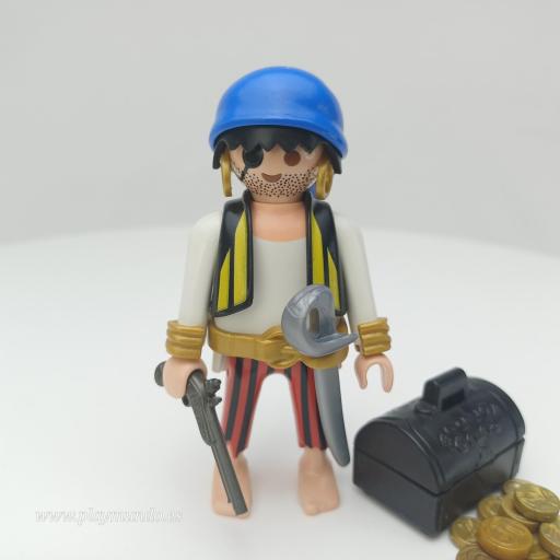 PLAYMOBIL 4662 SPECIAL PIRATA PAÑUELO AZUL (AÑO 2007 - 2008) [0]