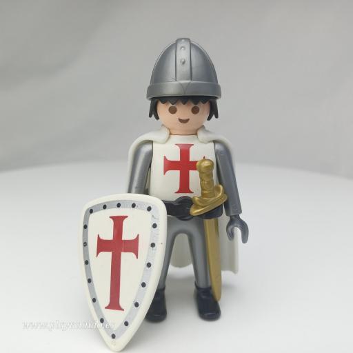 PLAYMOBIL 4534 SPECIAL CABALLERO CRUZADO MEDIEVAL (AÑO 1996 - 1999)