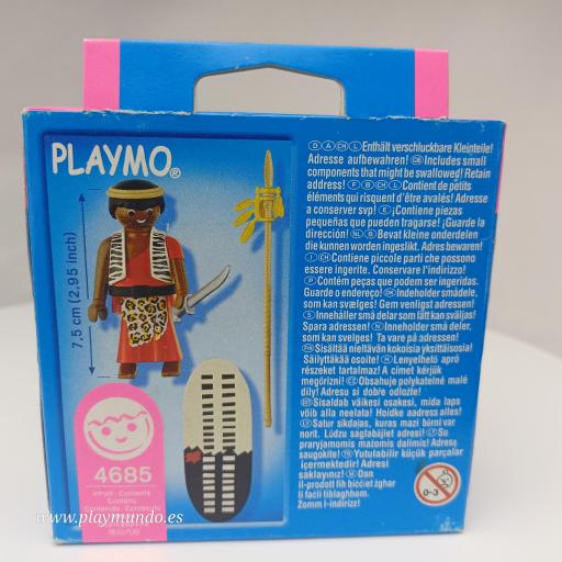 PLAYMOBIL 4685 SPECIAL GUERRERO MASSAI ZULU [2]