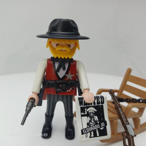 ​PLAYMOBIL 3813 SHERIFF OESTE WESTERN (AÑO 1995 - 2002) [1]