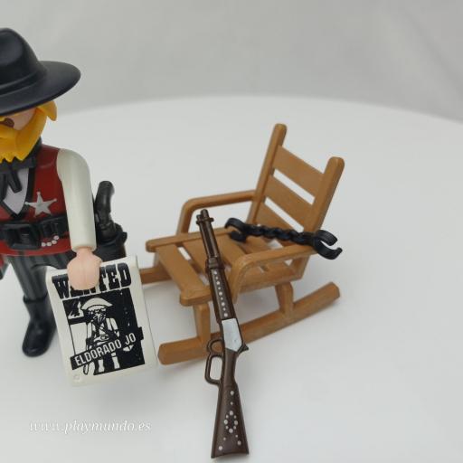 ​PLAYMOBIL 3813 SHERIFF OESTE WESTERN (AÑO 1995 - 2002) [2]