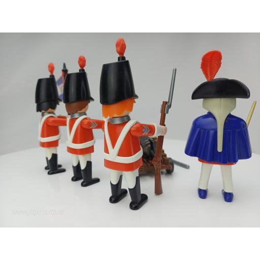 PLAYMOBIL 3795 SOLDADOS INGLESES  (AÑO 1990) [6]