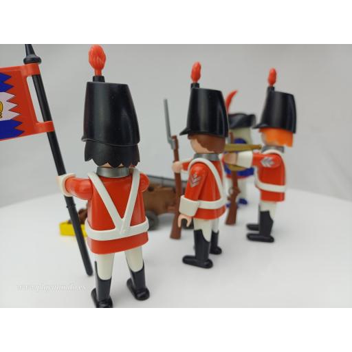 PLAYMOBIL 3795 SOLDADOS INGLESES  (AÑO 1990) [7]