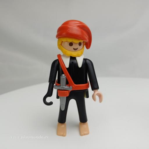 PLAYMOBIL MUÑECO CLICK PIRATA GARFIO  DE LA REFERENCIA 3794 [0]