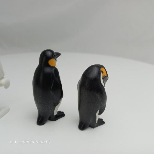 PLAYMOBIL PINGUINOS EMPERADOR  ANIMALES [1]