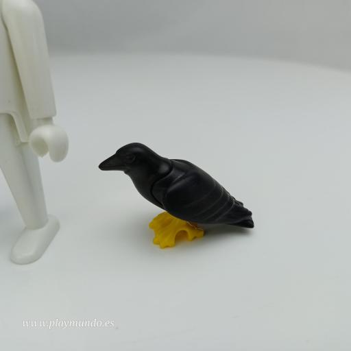 PLAYMOBIL CUERVO ANIMALES AVES AA [1]