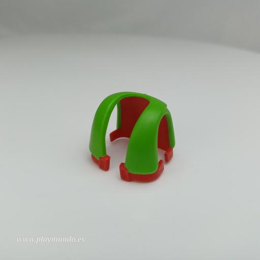 PLAYMOBIL SALVAVIDAS CHALECO VERDE ROJO mod24 [0]