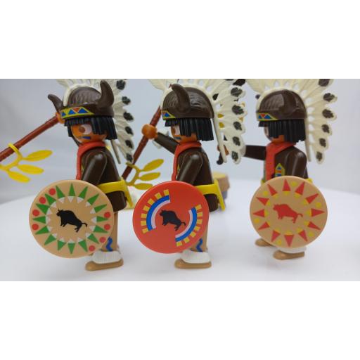 PLAYMOBIL 3732 INDIOS BAILANDO (AÑO 1989) [6]