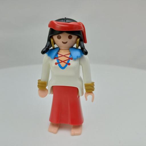 PLAYMOBIL MUÑECO CLICK MUJER PIRATA PERSONAJE DE LA REF 3750 - VERSION 3 [0]