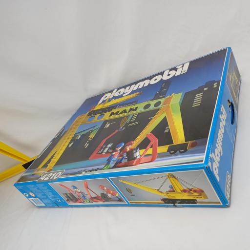 PLAYMOBIL 4210 GRUA FERROCARRIL CARGADORA (VERSION 4 AÑO 1997 - 2001) [6]