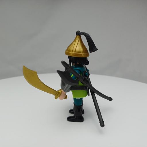 PLAYMOBIL GUERRERO CABALLERO MEDIEVAL MUÑECO CLICK  MOD0974 [0]