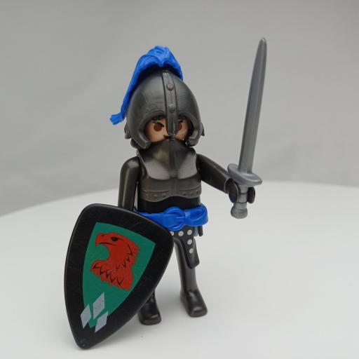 PLAYMOBIL GUERRERO CABALLERO MEDIEVAL MUÑECO CLICK  MOD1022 [0]