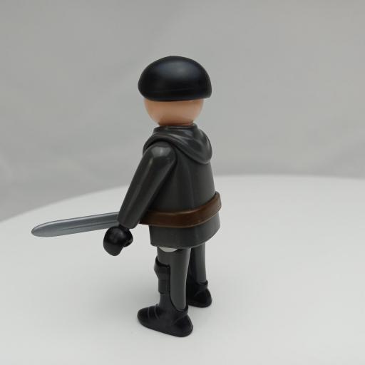 PLAYMOBIL GUERRERO CABALLERO MEDIEVAL MUÑECO CLICK  MOD1023 [1]