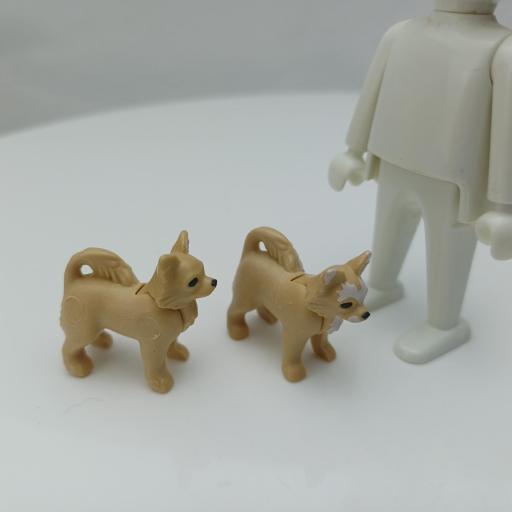 PLAYMOBIL 2 PERROS PEQUEÑOS ANIMALES  mod0074 [0]