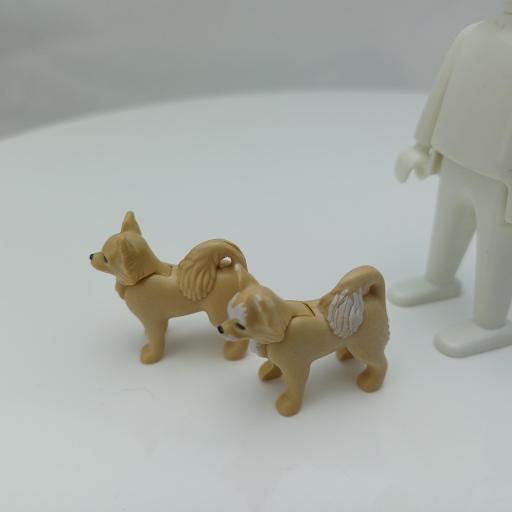 PLAYMOBIL 2 PERROS PEQUEÑOS ANIMALES  mod0074 [1]