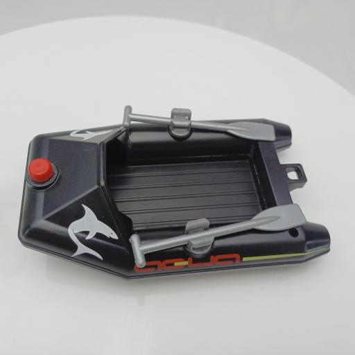 PLAYMOBIL LANCHA NEGRA BARCA [1]
