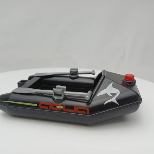 PLAYMOBIL LANCHA NEGRA BARCA [2]