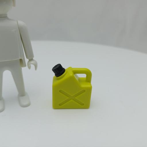 PLAYMOBIL GARRAFA AMARILLA GASOLINA ACEITE AUTOMOVIL COCHE [0]