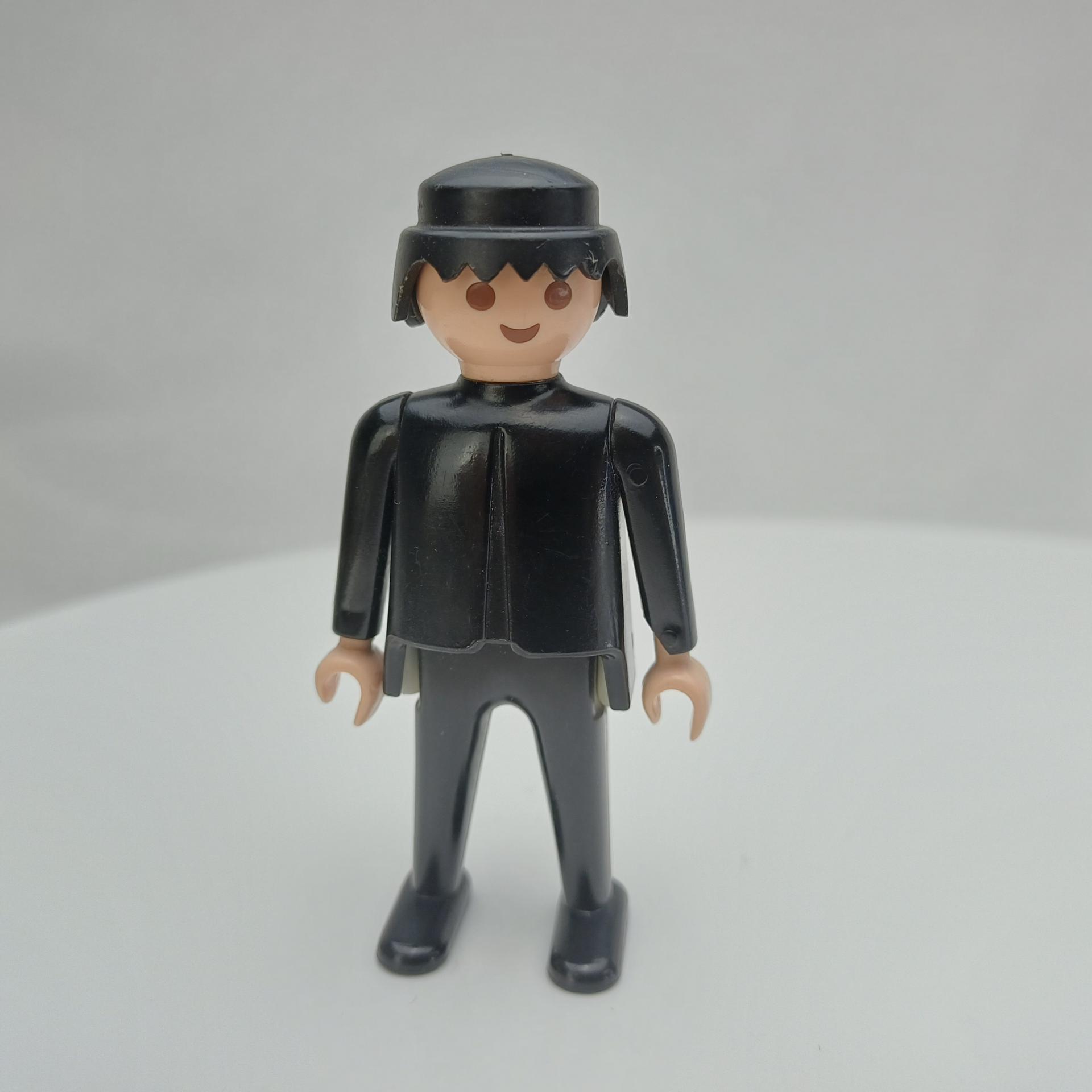PLAYMOBIL MUÑECO CLICK NEGRO MORENO