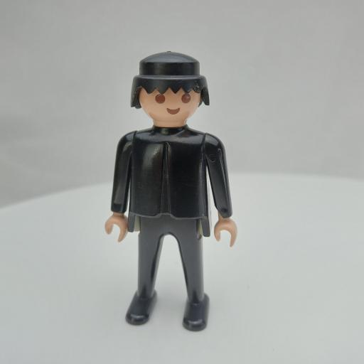 PLAYMOBIL MUÑECO CLICK NEGRO MORENO