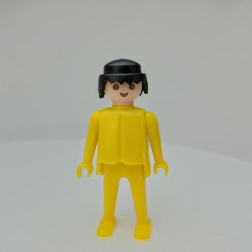 PLAYMOBIL MUÑECO CLICK AMARILLO MOREO MANOS FIJAS [0]