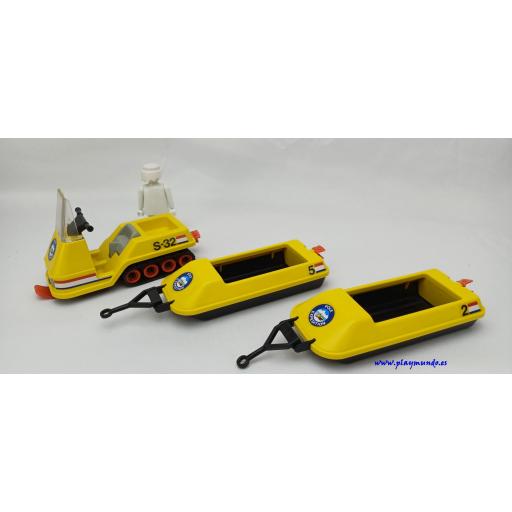 PLAYMOBIL MOTO DE NIEVE EXPEDICION POLAR DE LA REF 3464  [1]