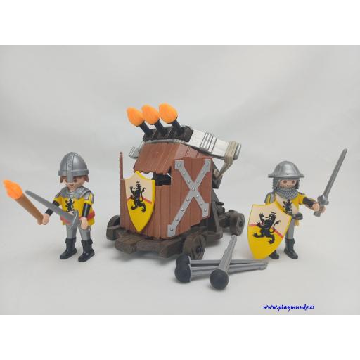 PLAYMOBIL 4867 BALLESTA DE LOS CABALLEROS DEL LEON (AÑO 2010 - 2014) [0]
