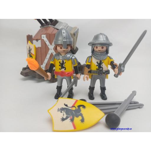 PLAYMOBIL 4867 BALLESTA DE LOS CABALLEROS DEL LEON (AÑO 2010 - 2014) [2]
