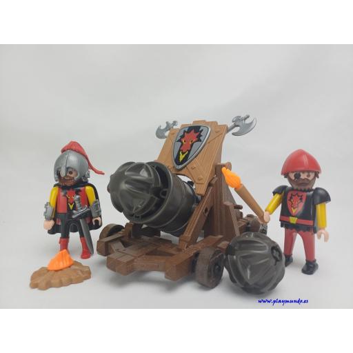 PLAYMOBIL 3320 CAÑON DE LOS SOLDADOS DEL DRAGON (AÑO 2004 - 2009) [0]