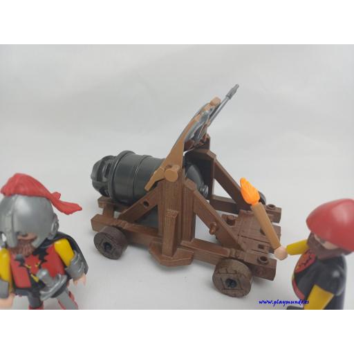 PLAYMOBIL 3320 CAÑON DE LOS SOLDADOS DEL DRAGON (AÑO 2004 - 2009) [3]