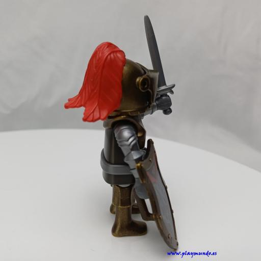PLAYMOBIL GUERRERO CABALLERO MEDIEVAL MUÑECO CLICK  MOD1024 [1]