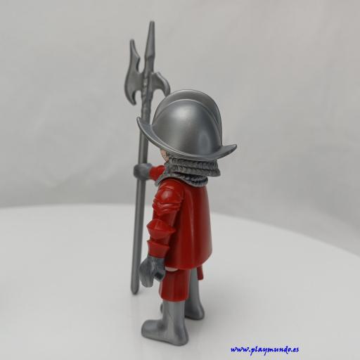 PLAYMOBIL GUERRERO CABALLERO MEDIEVAL MUÑECO CLICK  MOD1026 [1]