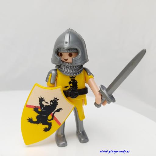 PLAYMOBIL GUERRERO CABALLERO MEDIEVAL MUÑECO CLICK  MOD1030 [0]