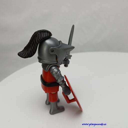 PLAYMOBIL GUERRERO CABALLERO MEDIEVAL MUÑECO CLICK  MOD1031 [1]