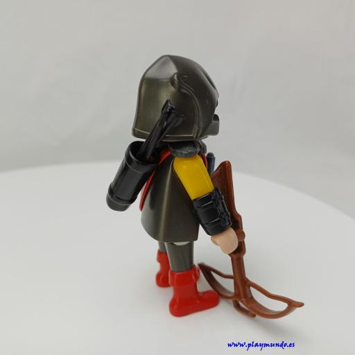 PLAYMOBIL GUERRERO CABALLERO MEDIEVAL MUÑECO CLICK  MOD1034 [1]